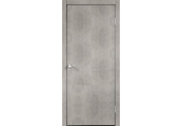 Дверь межкомнатная TECHNO M1 Муар светло-серый