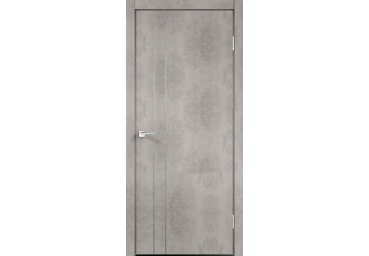 Дверь межкомнатная TECHNO M2 Муар светло-серый