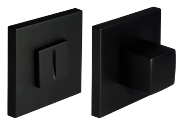 Фиксатор дверной защелки Morelli MH-WC-S6 BL Черный