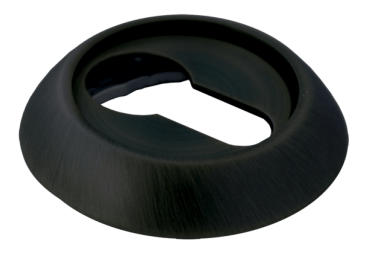 Накладка цилиндровая на круглой розетке Morelli MH-KH BL Черный