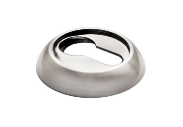 Накладка цилиндровая на круглой розетке Morelli MH-KH SN/BN МатНикель/ЧерНикель