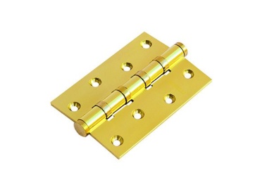 Петля дверная Morelli MS 100*70*2.5-4BB PG Золото