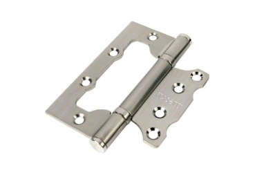 Петля дверная Rucetti RFH-100*75*2,5 SN МатНикель