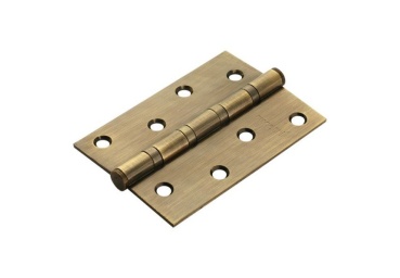 Петля дверная Rucetti RS 100*70*2.5-4BB AB Бронза
