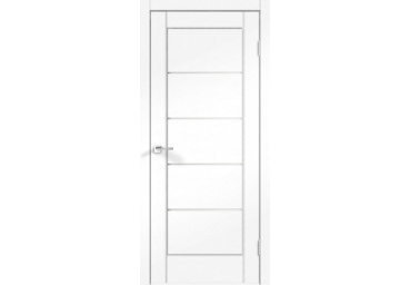 Дверь межкомнатная SoftTouch Premier 1 Ясень белый структурный со стеклом