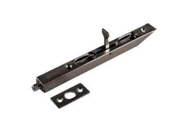 Шпингалет торцевой Morelli L160 BN Черный Никель