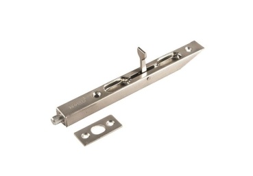 Шпингалет торцевой Morelli L160 SN МатНикель