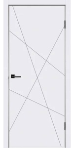 Дверь межкомнатная SCANDI S RAL 9003 белый
