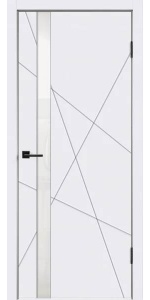 Дверь межкомнатная SCANDI S Z1 RAL 9003 белый
