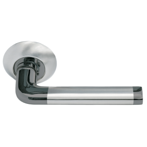 Дверная ручка Morelli DIY MH-03 SN/BN МатНикель/ЧерНикель