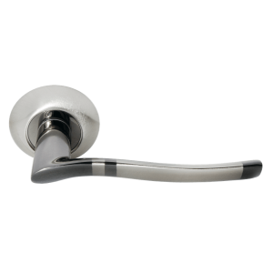 Дверная ручка Morelli DIY MH-04 SN/BN МатНикель/ЧерНикель