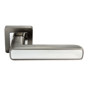 Дверная ручка DIY MH-44-S55 GR/CP Графит/Хром