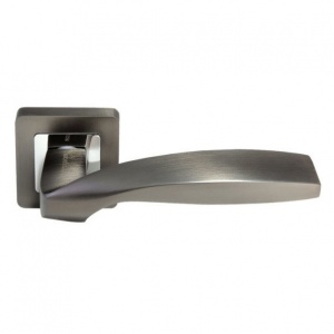 Дверная ручка DIY MH-45-S55 GR/CP Графит/Хром