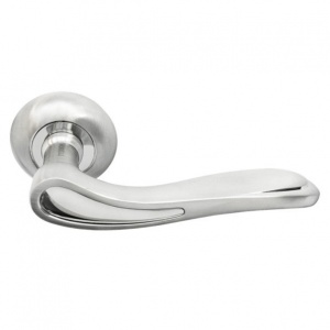 Дверная ручка Morelli MH-26 SC/C МатХром/Хром